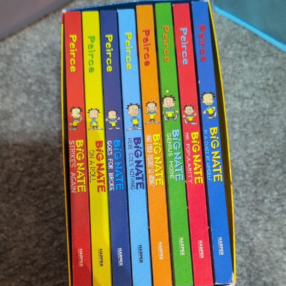 Big Nate 8-Book Box Set - Yellow - Picture 2 of 3